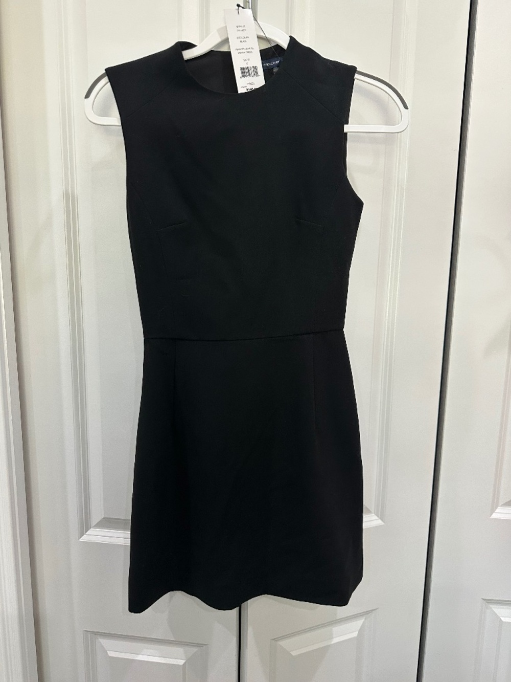 French Connection Black Fitted Dress